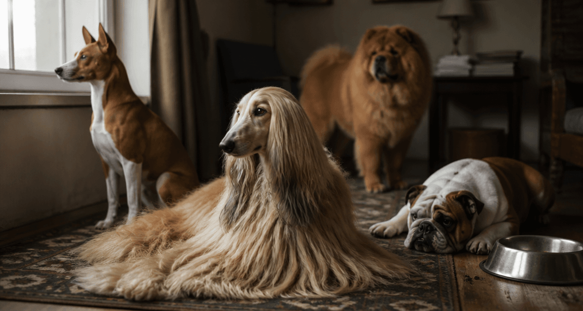 chien le plus bête plusieurs races salon