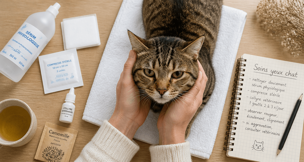 conjonctivite chat traitement sans ordonnance