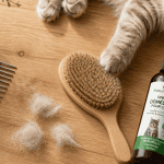 demelant pour chat brosse spray poils