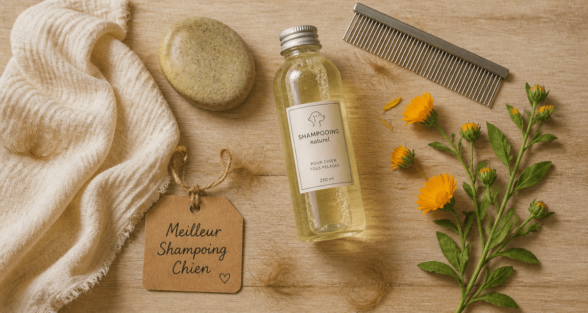 meilleur shampoing chien accessoires toilettage