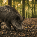 Que mange les sangliers sanglier fouille sol forêt