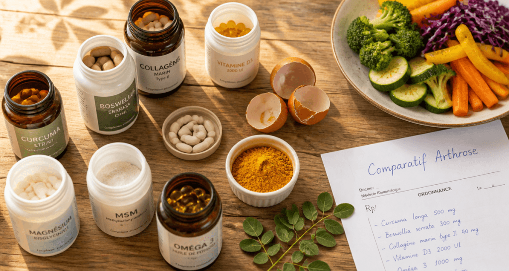 quel est le meilleur complement alimentaire contre l arthrose visuel