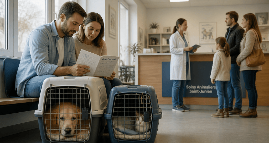 veterinaire saint junien chien chat salle attente