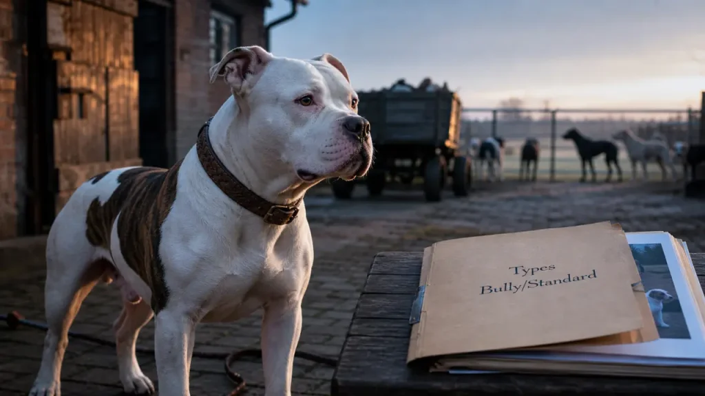 American bulldog Standard, type bully et hybrides à distinguer