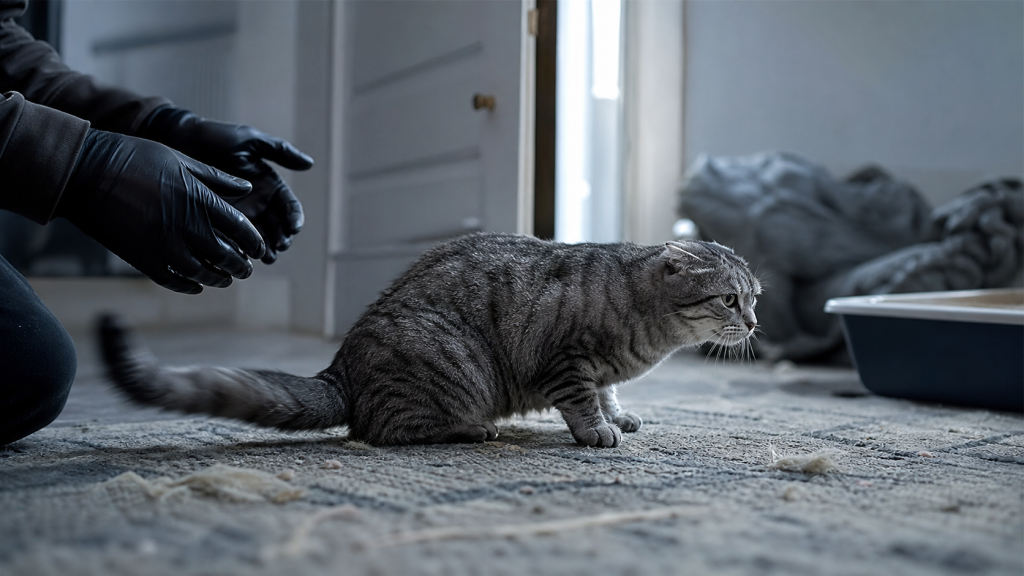 Chat et comportement : queue et oreilles, miaulements