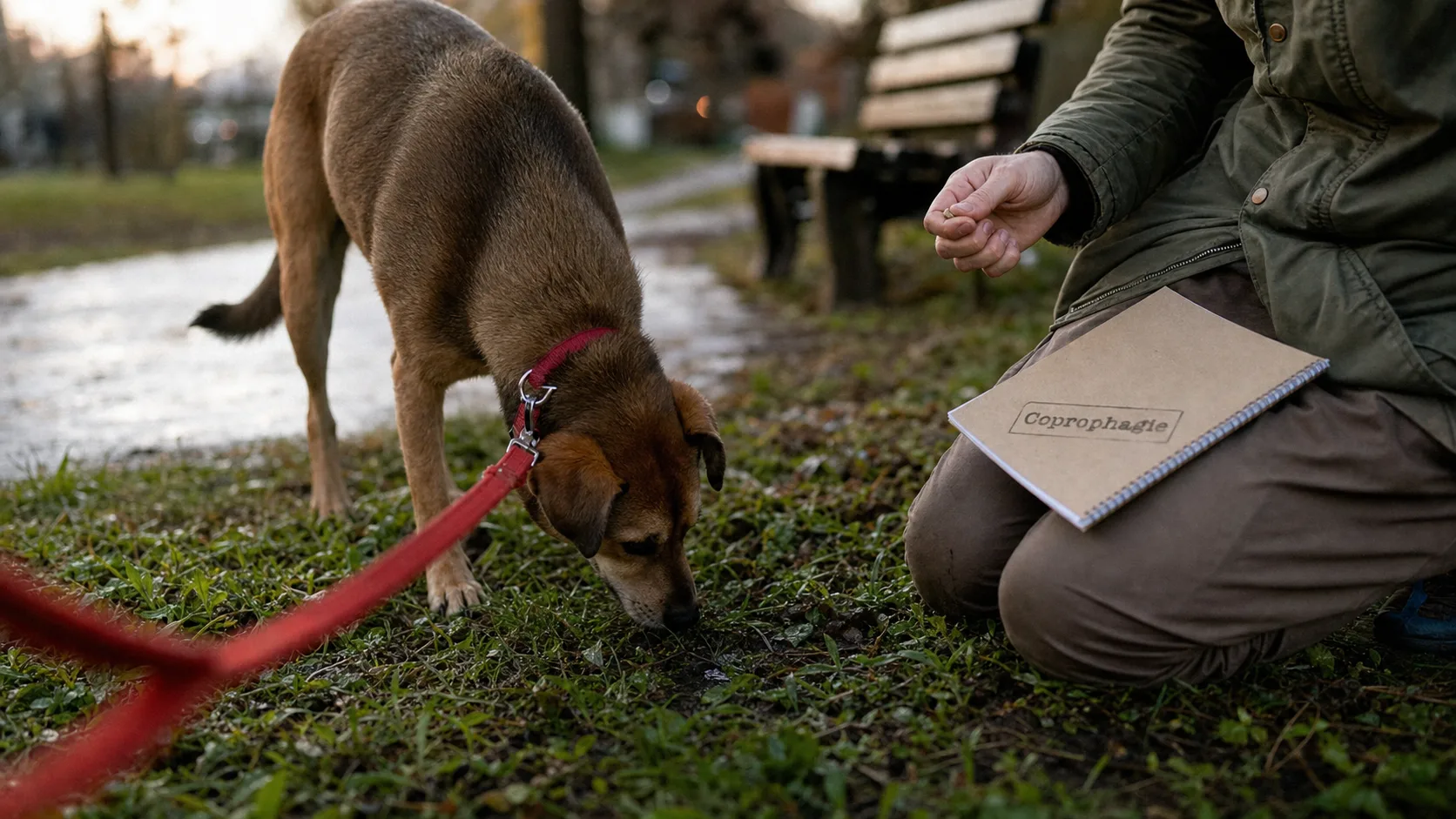 Chien mange caca : faim, stress ou ennui