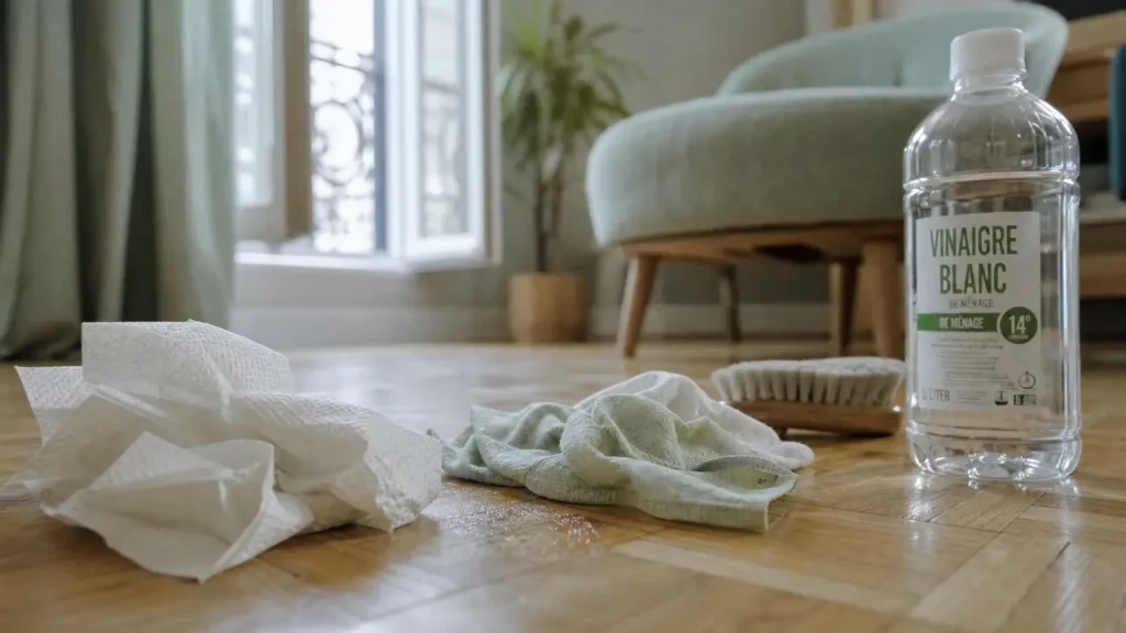 Vinaigre blanc pour comment enlever l odeur de pipi de chat sur parquet