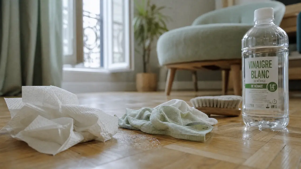 Vinaigre blanc pour comment enlever l odeur de pipi de chat sur parquet