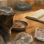 Comment meurt un chat qui ne mange plus : gamelle sans manger, urgence vétérinaire et lipidose hépatique