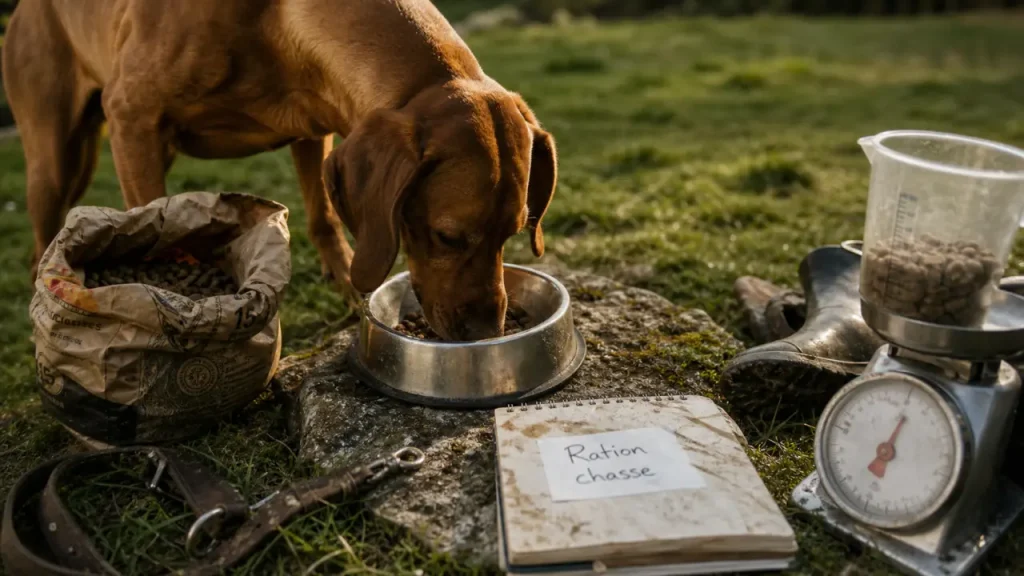 Chien de chasse : activité, âge et gabarit, les trois critères qui changent le choix des croquettes