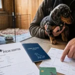 elevage teckel sérieux : fiche adoption, carnet vétérinaire et identification