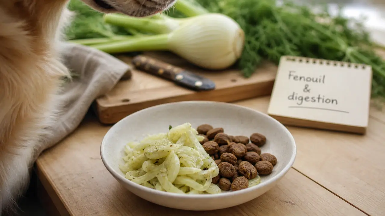 Fenouil chien : portion cuite à la vapeur pour digestion