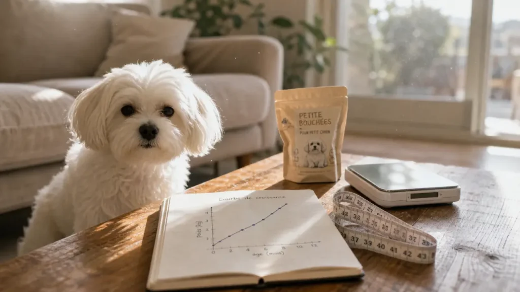 Taille adulte du Bichon maltais : poids, gabarit et étapes de croissance