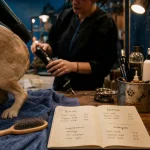 Tarif toiletteur chien : devis bain, tonte, coupe en salon