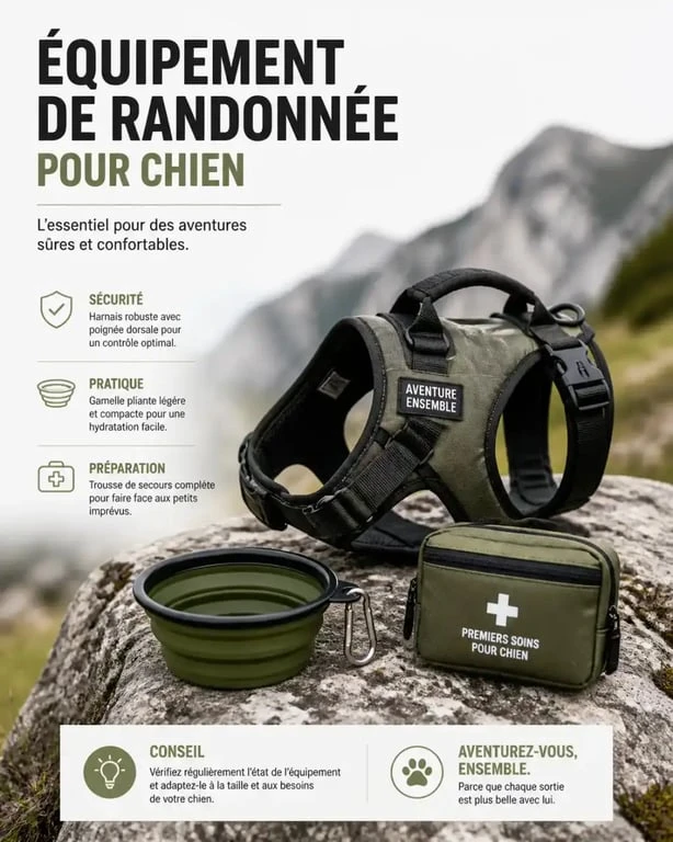 Matériel indispensable pour une randonnée avec chien dans les Gorges du Verdon