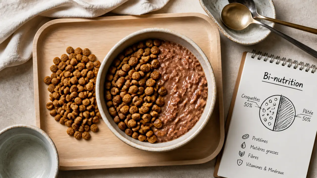 Peut-on mélanger croquettes et pâtée pour chien : ajuster la ration