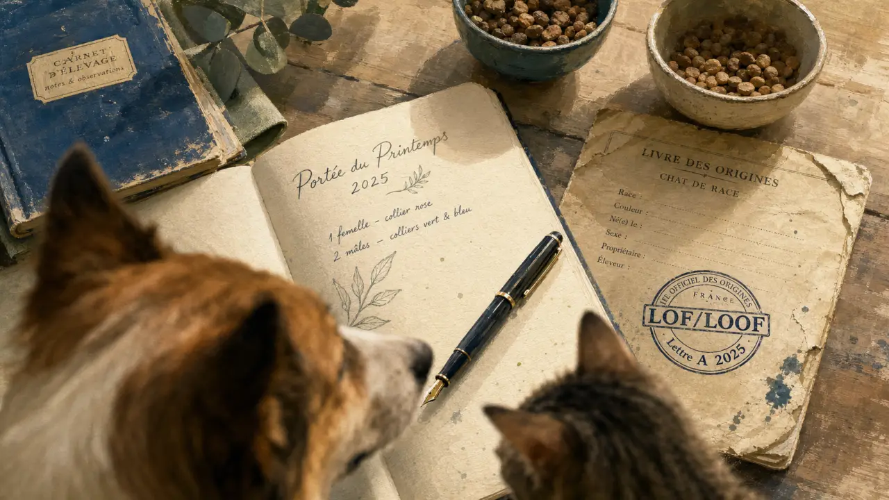 Prénom animaux 2025 lettre A LOF et LOOF