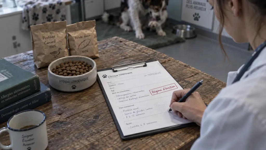 Alimentation pour chien allergique : pourquoi un simple écart peut relancer les démangeaisons