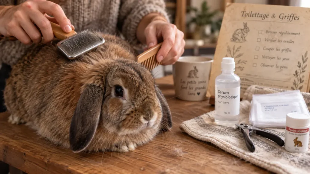 Toilettage du lapin : 5 étapes pour une santé de fer et un pelage impeccable