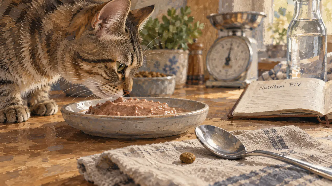 Alimentation chat FIV : pâtée humide complète pour chat