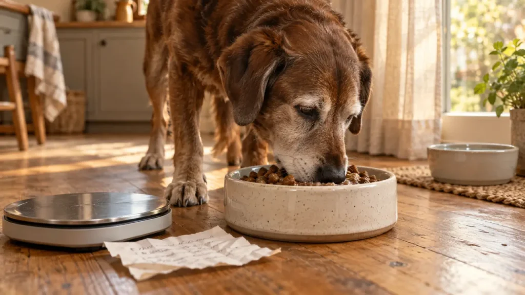 Alimentation du chien senior : préserver ses muscles sans augmenter sa ration