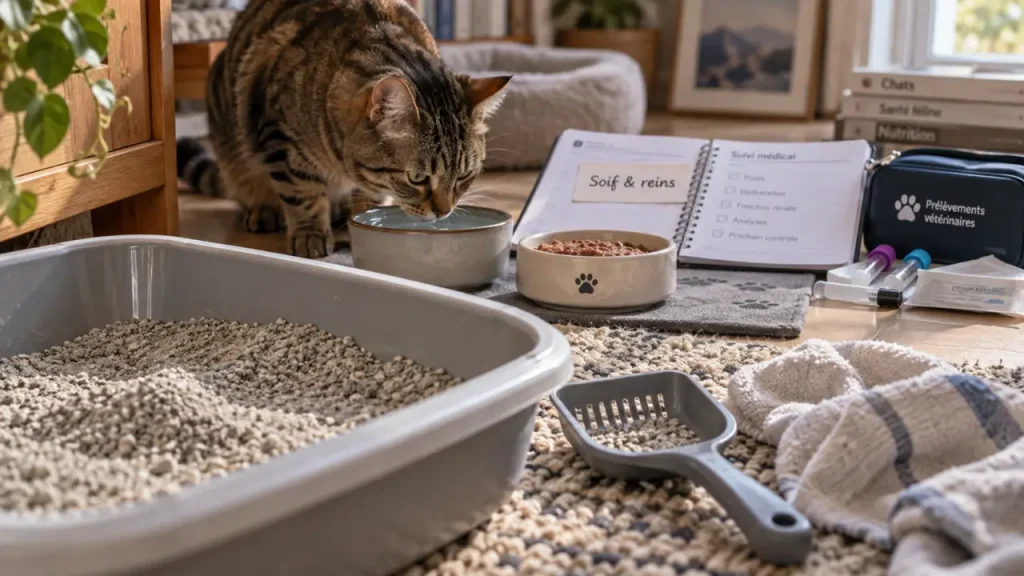 Insuffisance rénale chez le chat : ces signes discrets ne doivent pas attendre